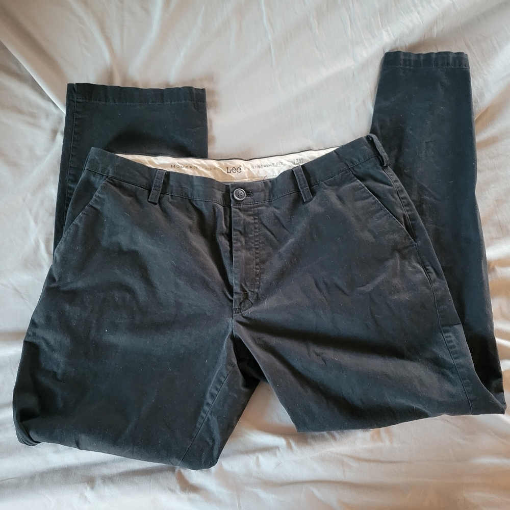 Mens Black Khaki